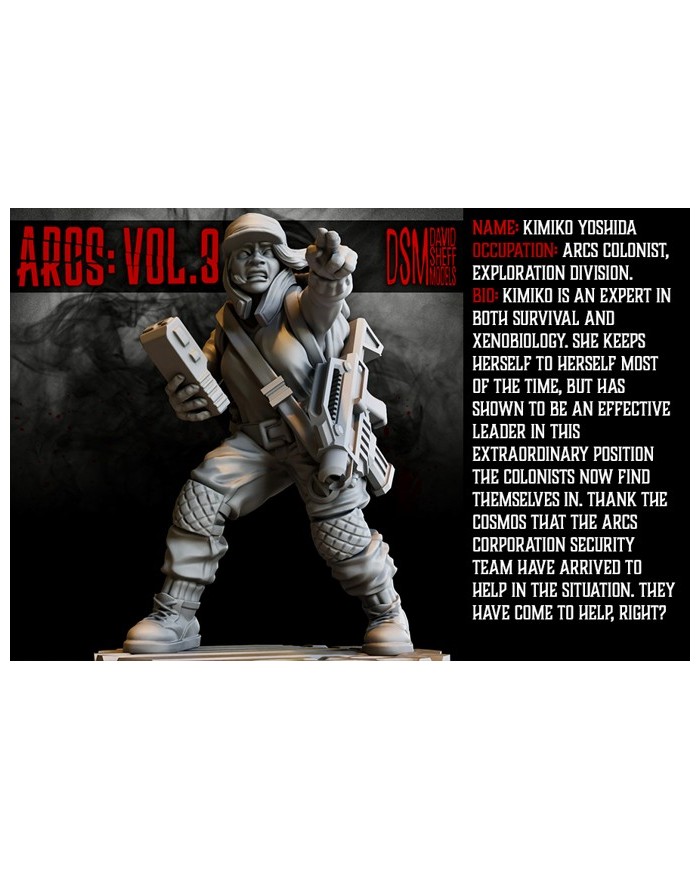 Kimiko Yoshida in Action