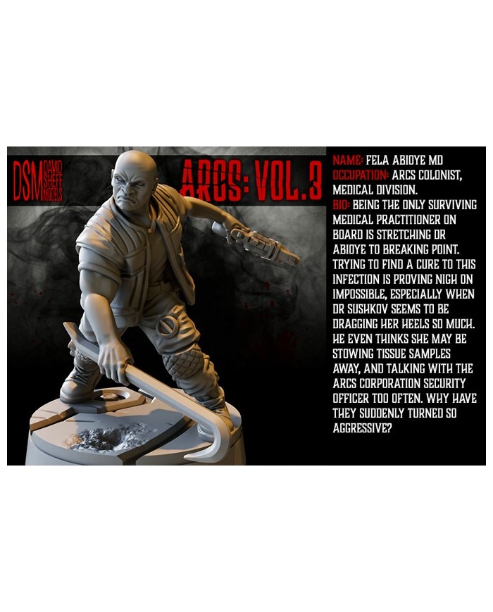 Fela Abioye MD in Action|David Sheff Models|Settler Warbands