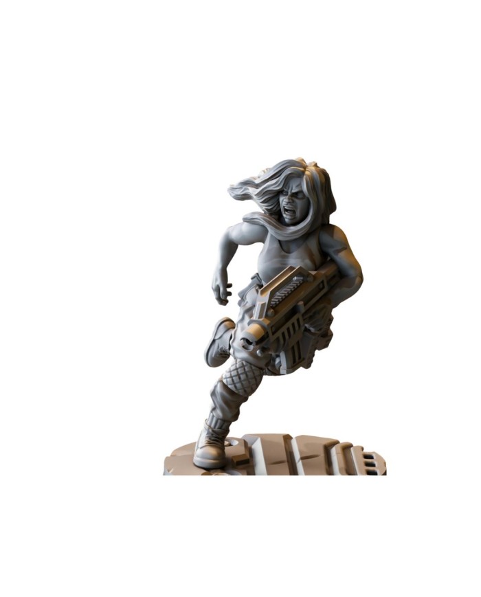 DR. Leanna Sushkov in Action|David Sheff Models|Settler Warbands