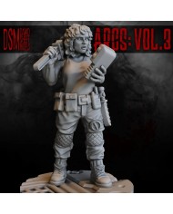 Colonist Working with Tool|David Sheff Models|Settler Warbands