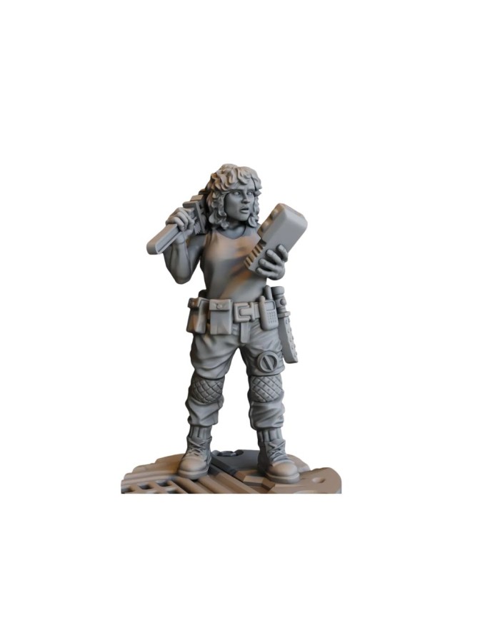 Colonist Working with Tool|David Sheff Models|Settler Warbands