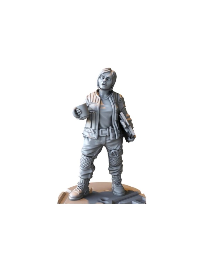 Colonist Working With a Cup|David Sheff Models|Settler Warbands