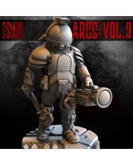 Colonist Working in a Spacesuit|David Sheff Models|Settler Warbands