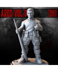 Colonist Playing Billiards|David Sheff Models|Settler Warbands