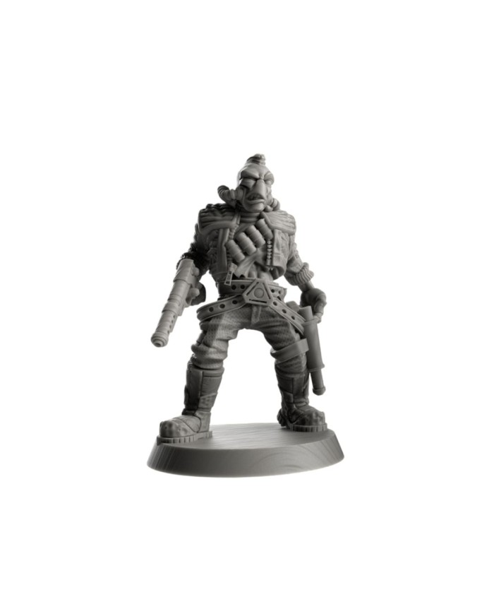 Primer Oficial de Escuadrón de Mercenarios|Kraken 3D Studios|Bandas de Mercenarios