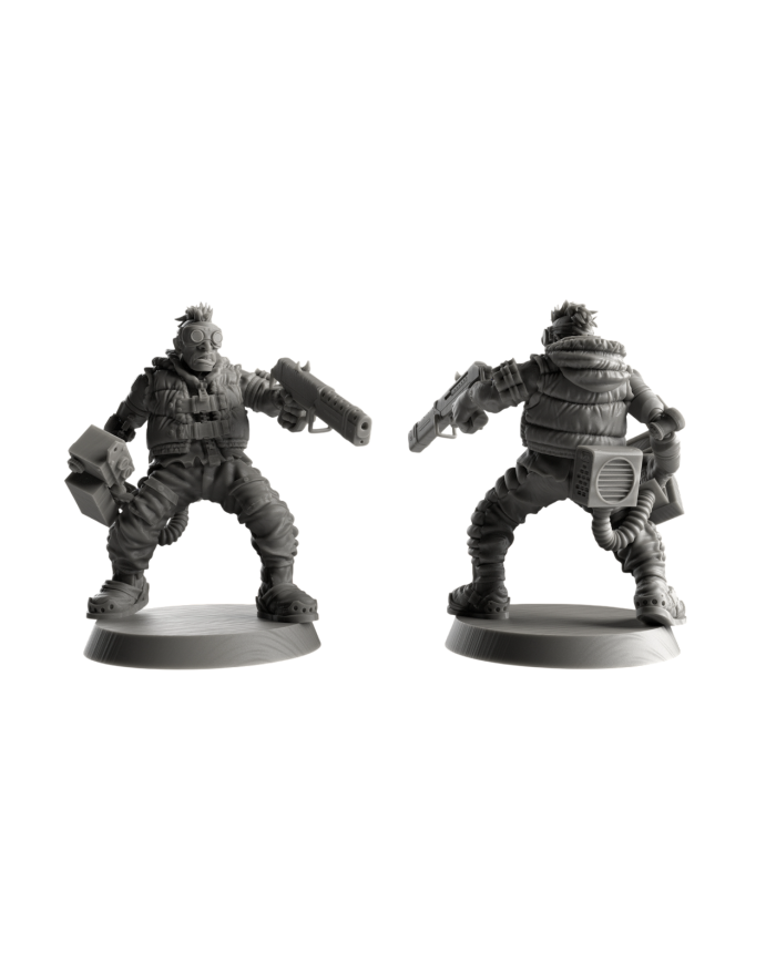 Técnico de Escuadrón de Mercenarios|Kraken 3D Studios|Bandas de Mercenarios