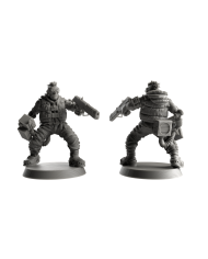 Mercenary Squadron Techie|Kraken 3D Studios|Mercenary Warbands