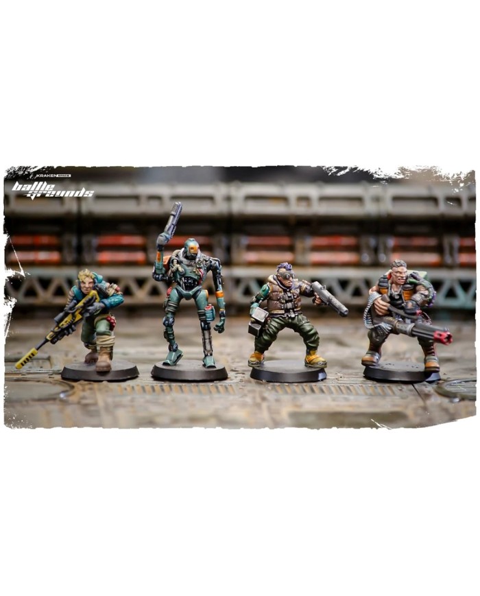 Mercenary Squadron Robot|Kraken 3D Studios|Mercenary Warbands