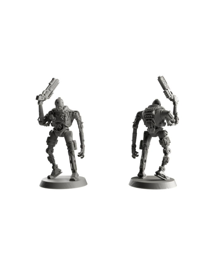 Robot de Escuadrón de Mercenarios|Kraken 3D Studios|Bandas de Mercenarios