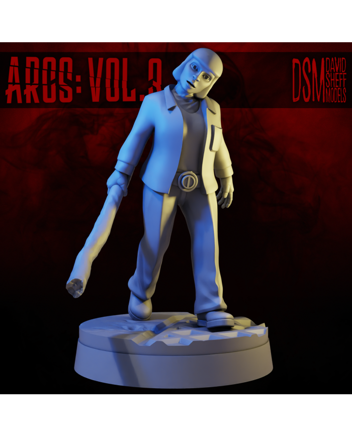 Robot Jane con Tubo de la Tripulación Automática|David Sheff Models|Bandas de Robots