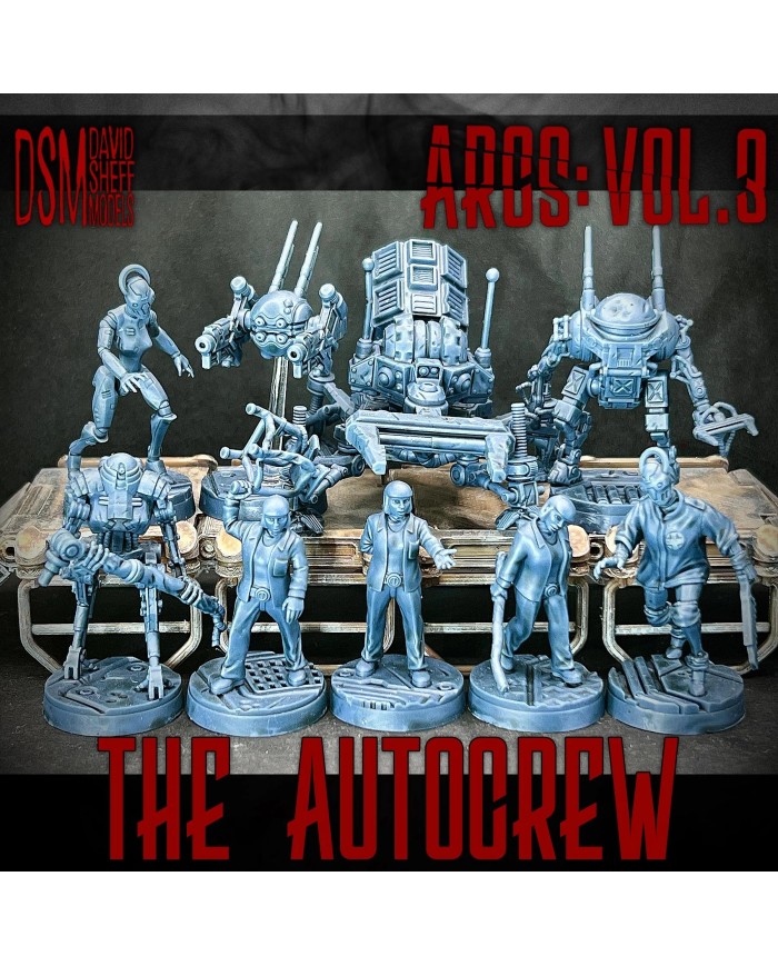 Science Robot from the Autocrew|David Sheff Models|Robot Warbands