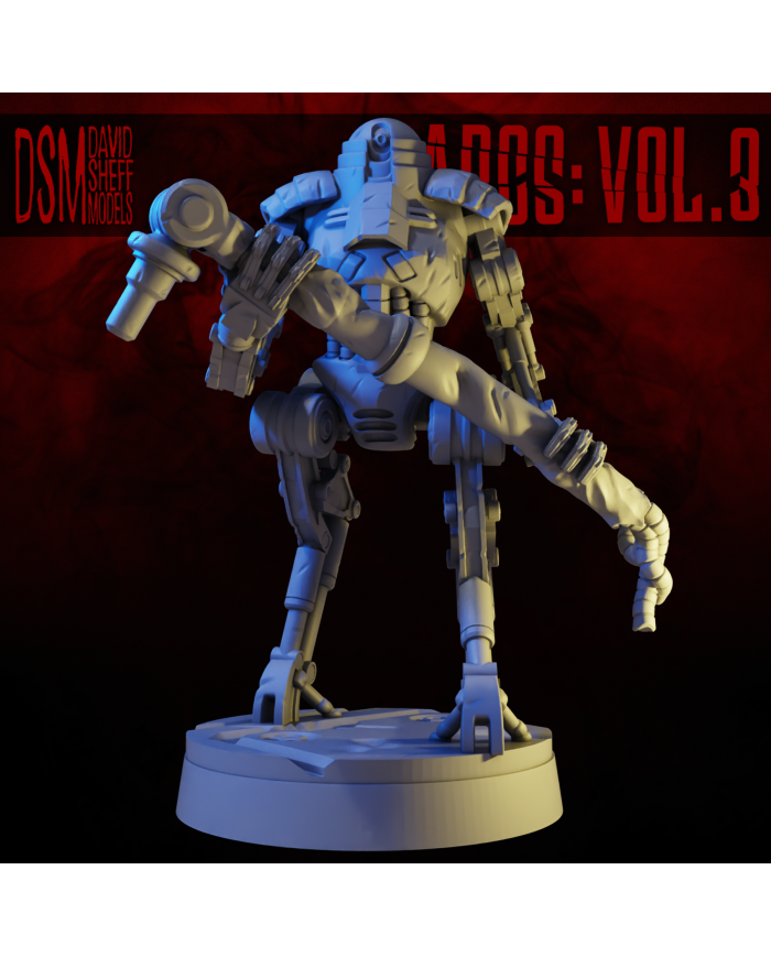 Science Robot from the Autocrew|David Sheff Models|Robot Warbands
