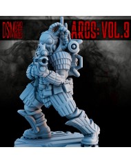 Corporation Security Unit in Action|David Sheff Models|Veteran Warbands