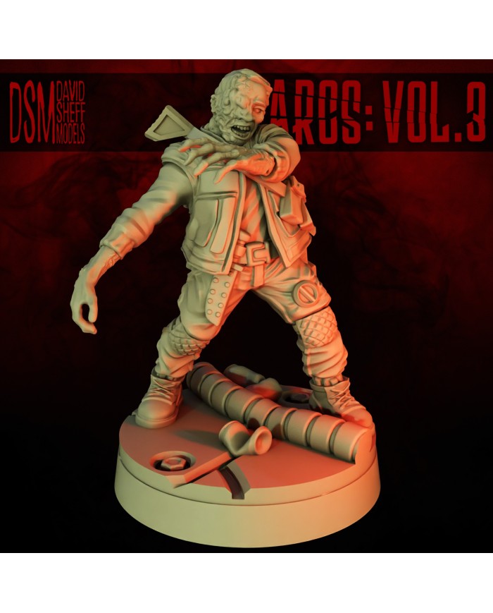Infected Colonist Rager - 3|David Sheff Models|Space Horrors