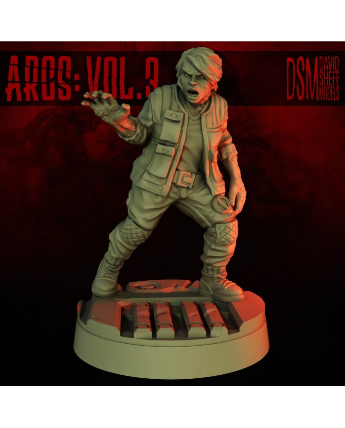 Infected Colonist Rager - 4|David Sheff Models|Space Horrors
