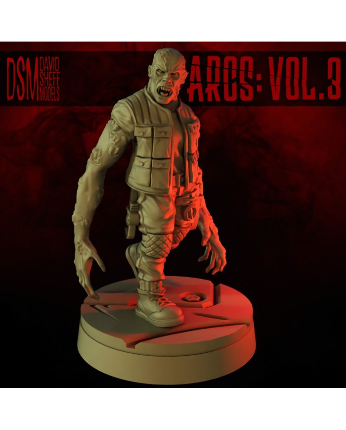 Colono Infectado Furioso - F|David Sheff Models|Horrores Espaciales