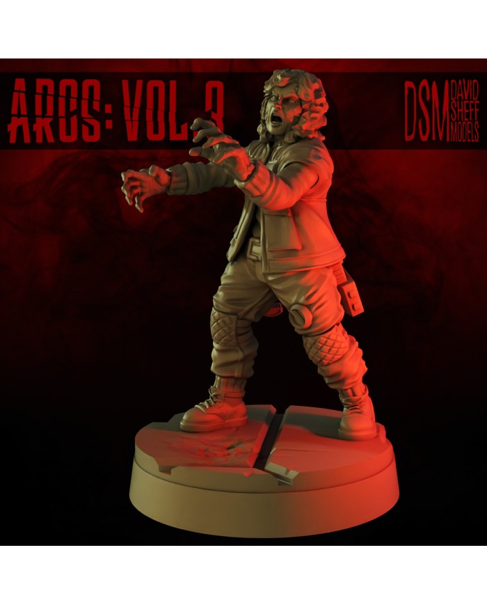 Infected Colonist Rager - 7|David Sheff Models|Space Horrors