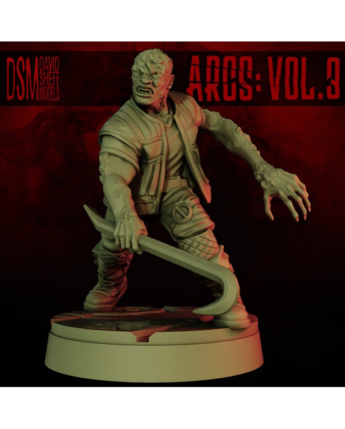Infected Colonist Rager - 8|David Sheff Models|Space Horrors