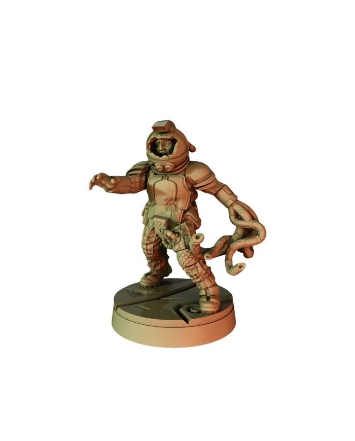 Infected Colonist Rager - 9|David Sheff Models|Space Horrors