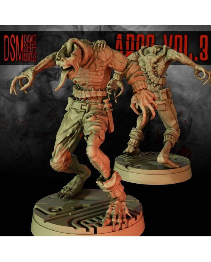Infected Colonist Rager - 11|David Sheff Models|Space Horrors