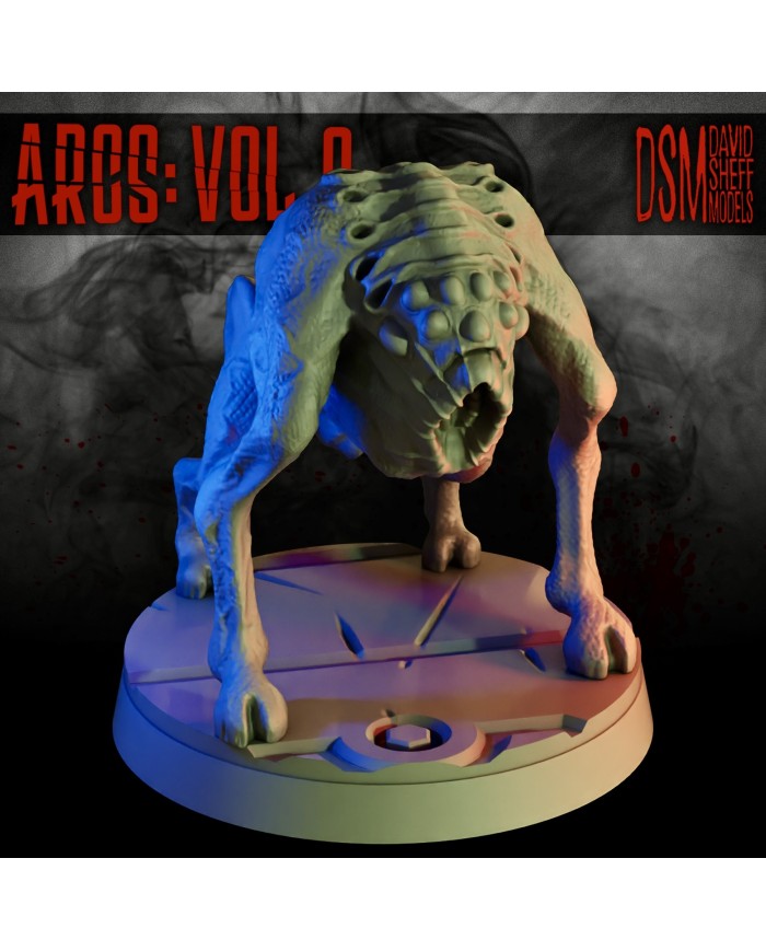 Quadruped Space Horror - 2|David Sheff Models|Space Horrors