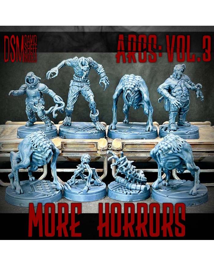 Horror Cabeza de Araña|David Sheff Models|Horrores Espaciales