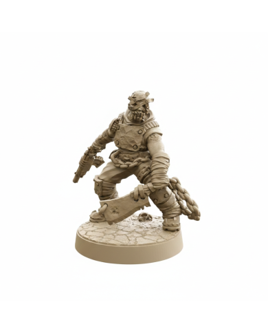 Metalhead with Gun and Slicer