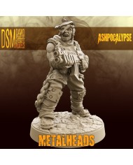 Metalhead with Assault Rifle - 2|David Sheff Models|Postapocalyptic Warbands