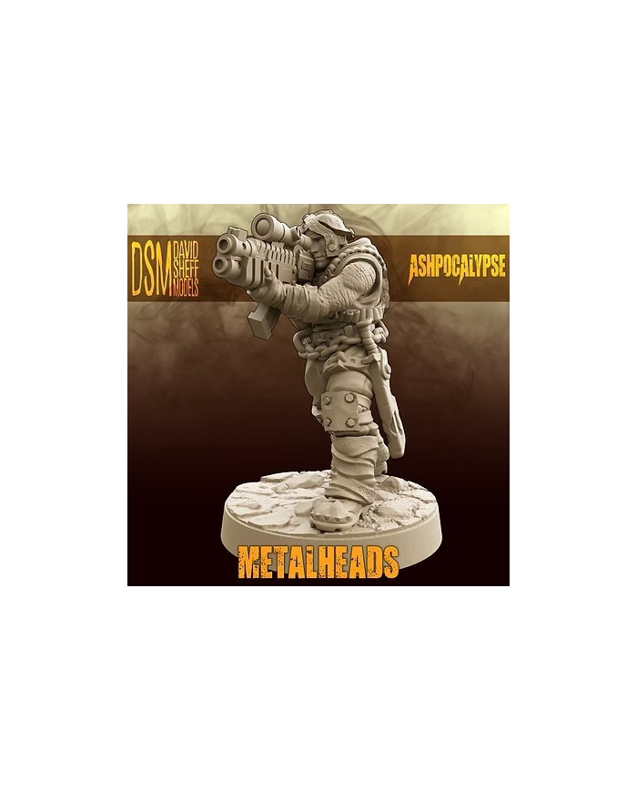 Metalhead Sniper|David Sheff Models|Postapocalyptic Warbands