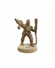 Metalhead with Two Rotating Shotguns