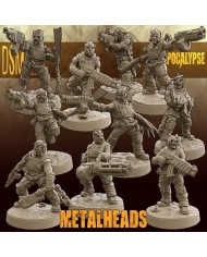 Metalhead with Rotating Shotgun and Blade Claw