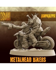 Metalhead Bikers|David Sheff Models|Postapocalyptic Warbands