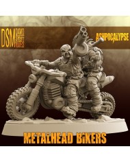 Metalhead Bikers|David Sheff Models|Postapocalyptic Warbands