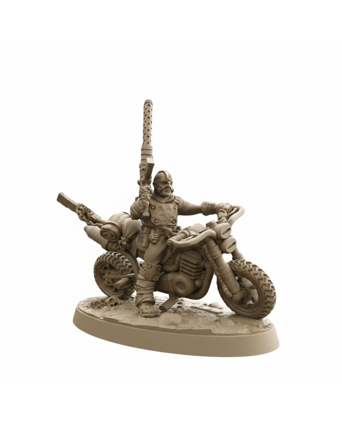 Metalhead Biker|David Sheff Models|Postapocalyptic Warbands