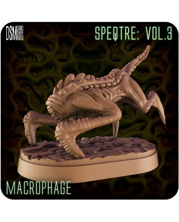 Macrófago Espacial Acechador - A|David Sheff Models|Horrores Espaciales