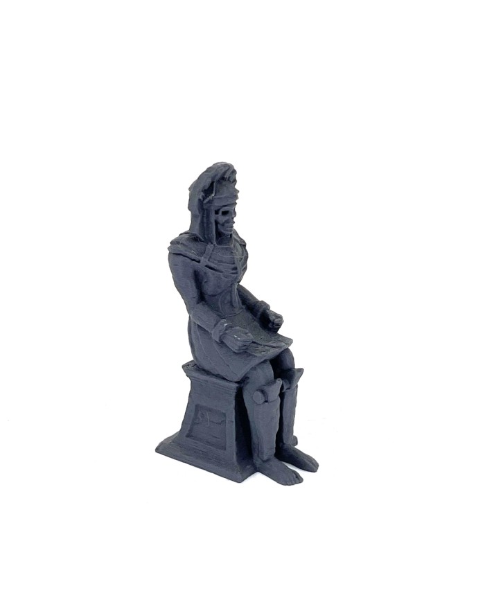 Estatua Egipcia Sentada|Laser Terrain|Monumentos Egipcios