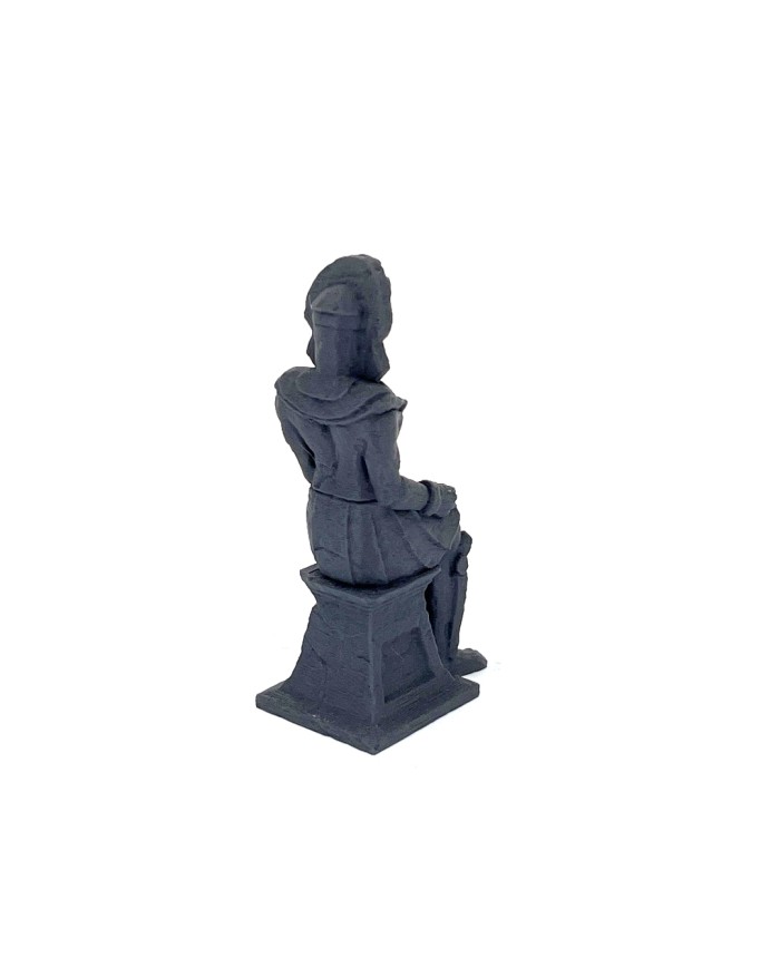 Estatua Egipcia Sentada|Laser Terrain|Monumentos Egipcios