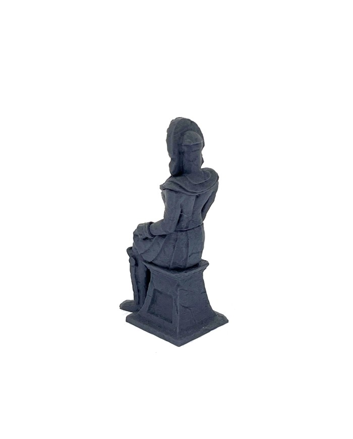 Estatua Egipcia Sentada|Laser Terrain|Monumentos Egipcios