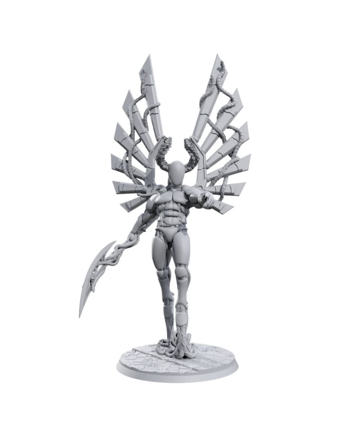 Malevolent A.I. from UTOP/A|David Sheff Models|Cyber Warbands