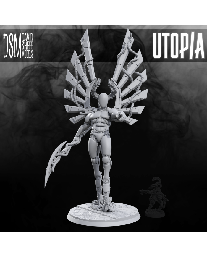 Inteligencia Artificial Malévola de UTOP/A|David Sheff Models|Bandas de Cibernéticos