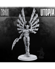 Malevolent A.I. from UTOP/A|David Sheff Models|Cyber Warbands