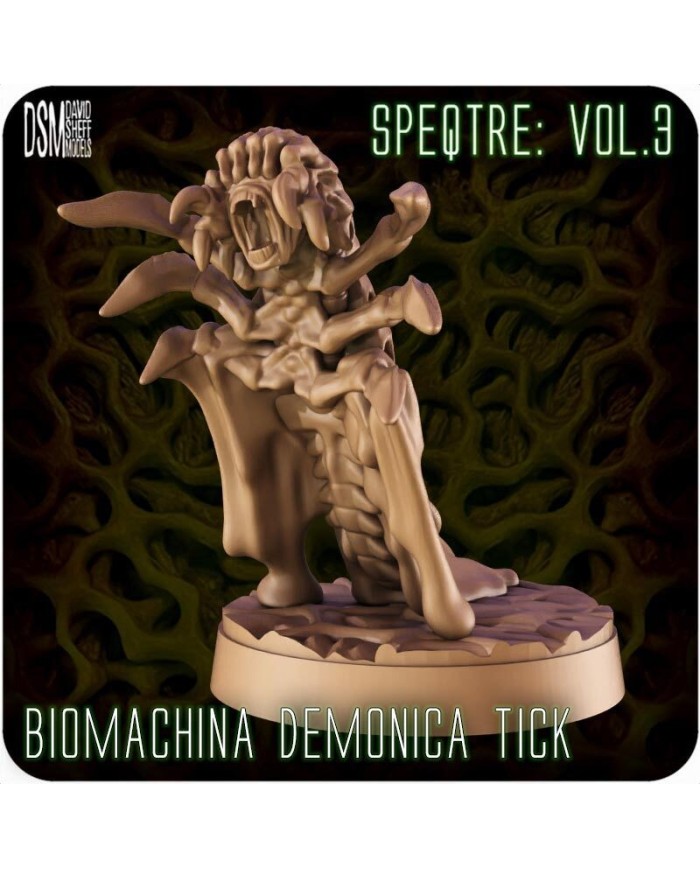 Biomachina Demonica Tick - 2|David Sheff Models|Space Horrors