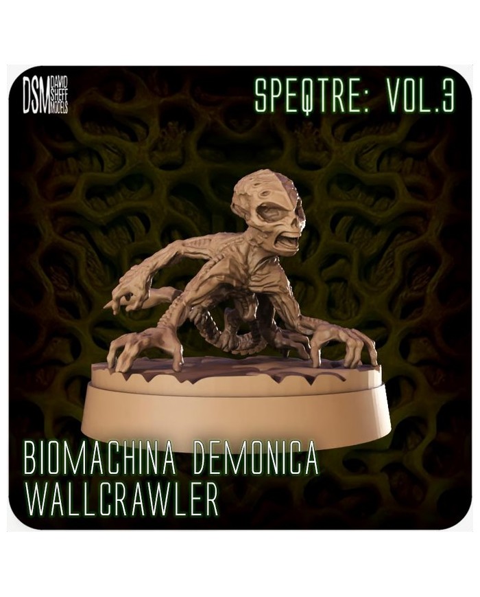 Biomachina Demonica Wallcrawler - 1|David Sheff Models|Space Horrors