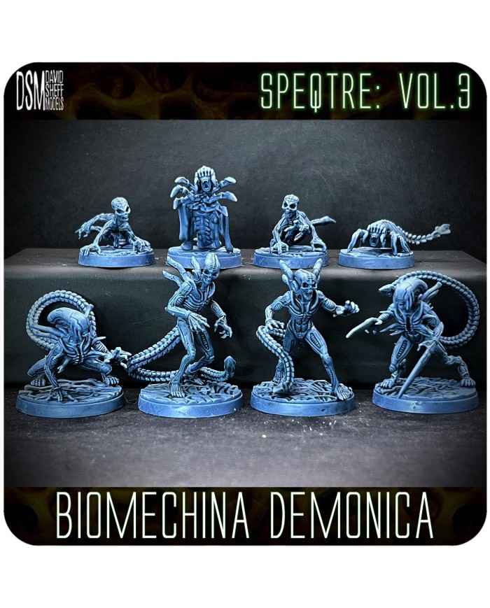 Biomáquina Demoniaca Trepamuros - B|David Sheff Models|Horrores Espaciales