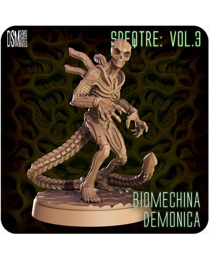 Biomáquina Demoniaca - B|David Sheff Models|Horrores Espaciales