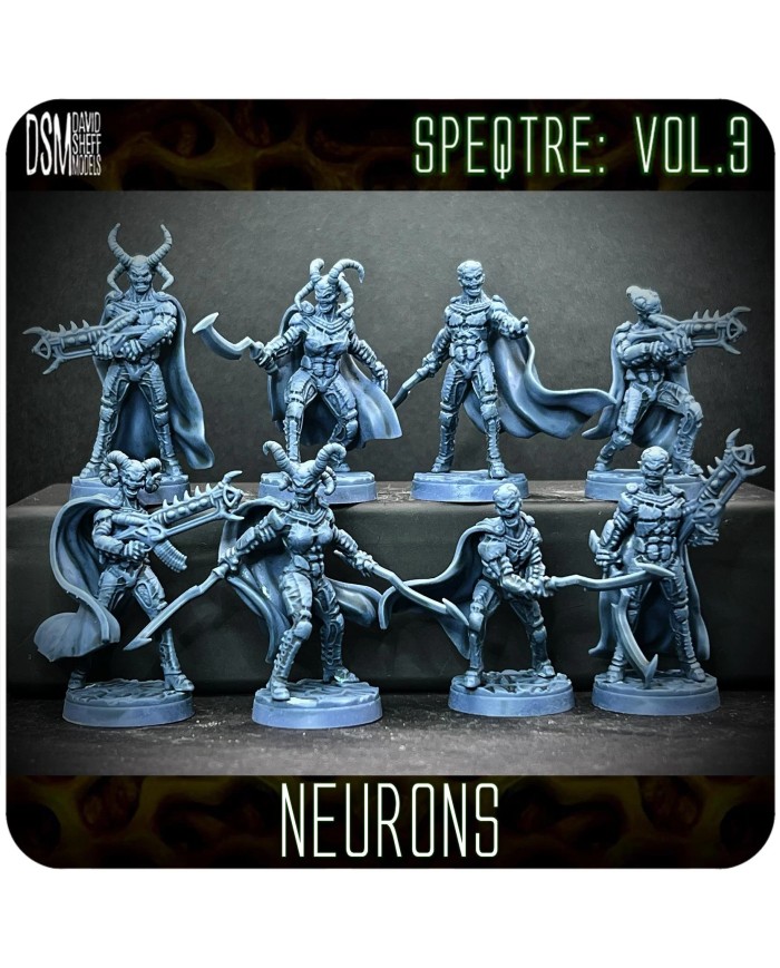 Space Neuron - 3|David Sheff Models|Space Horrors