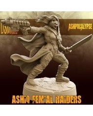 Incursora Ashiq con Pistola y Espada - B|David Sheff Models|Bandas Postapocalípticas