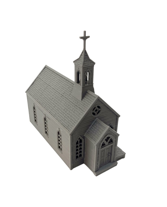 Iglesia del Salvaje Oeste|World of Pratheron|Escenografia Salvaje Oeste