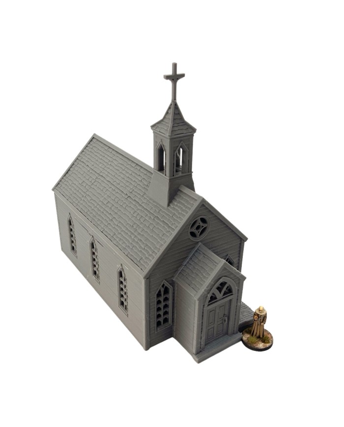Iglesia del Salvaje Oeste|World of Pratheron|Escenografia Salvaje Oeste