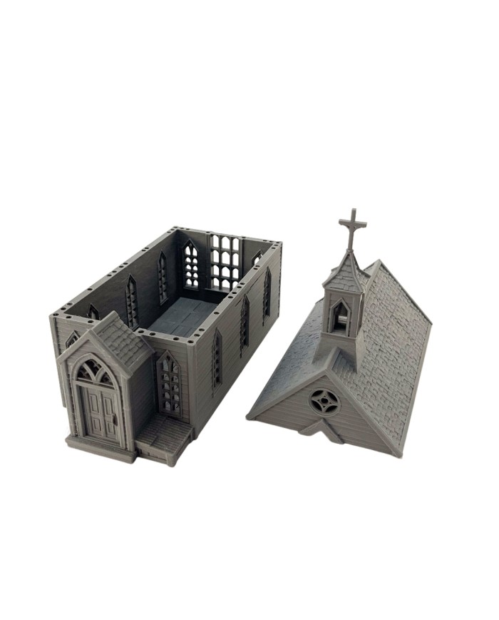 Iglesia del Salvaje Oeste|World of Pratheron|Escenografia Salvaje Oeste